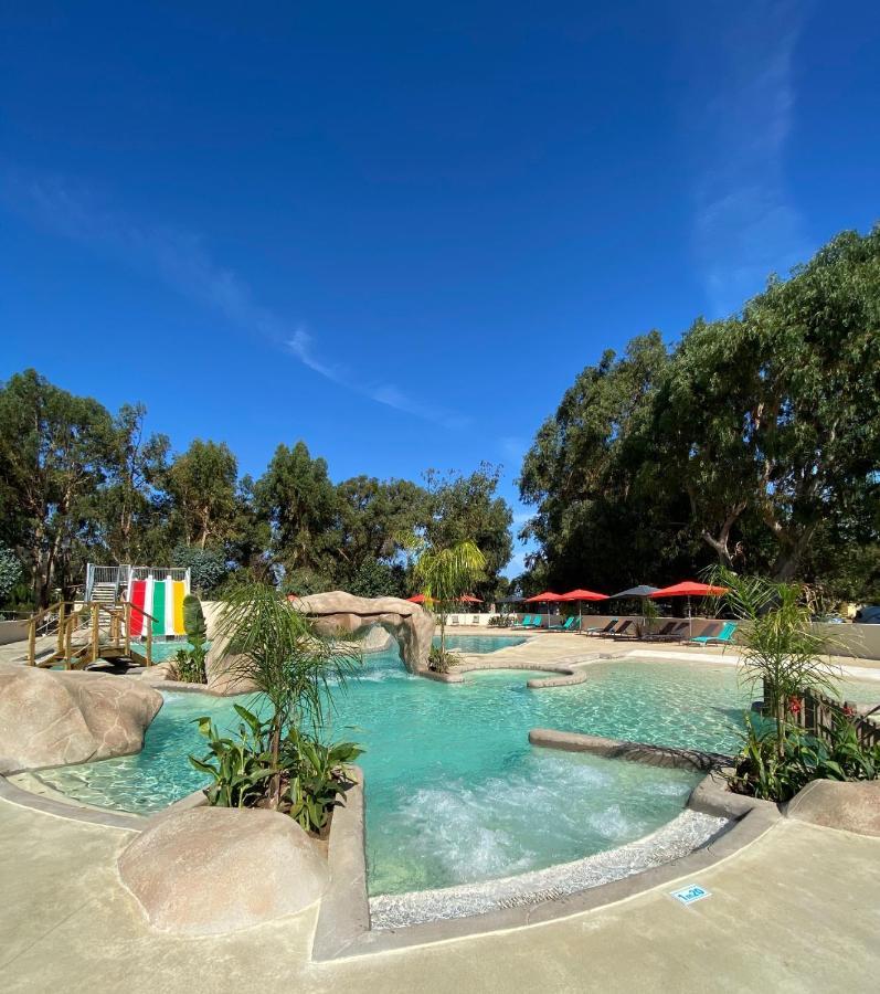 Le Camping De La Plage Aregno Bagian luar foto