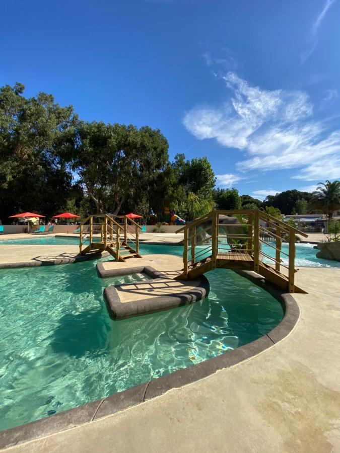 Le Camping De La Plage Aregno Bagian luar foto