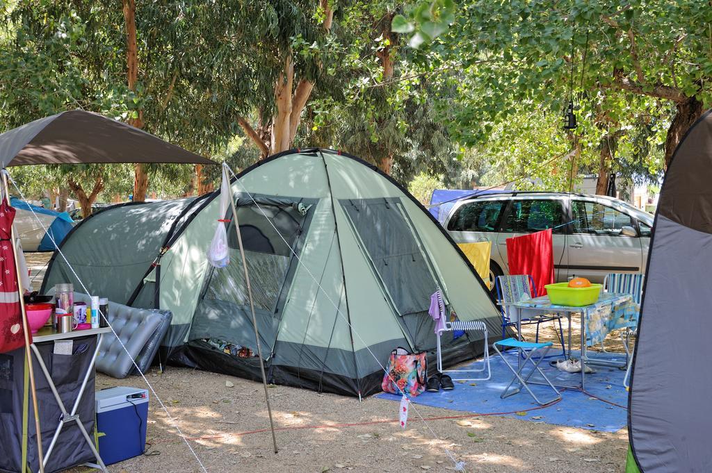 Le Camping De La Plage Aregno Bagian luar foto
