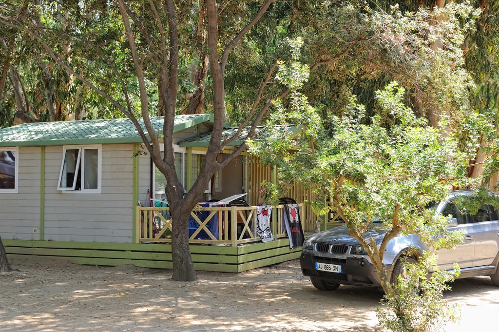 Le Camping De La Plage Aregno Bagian luar foto