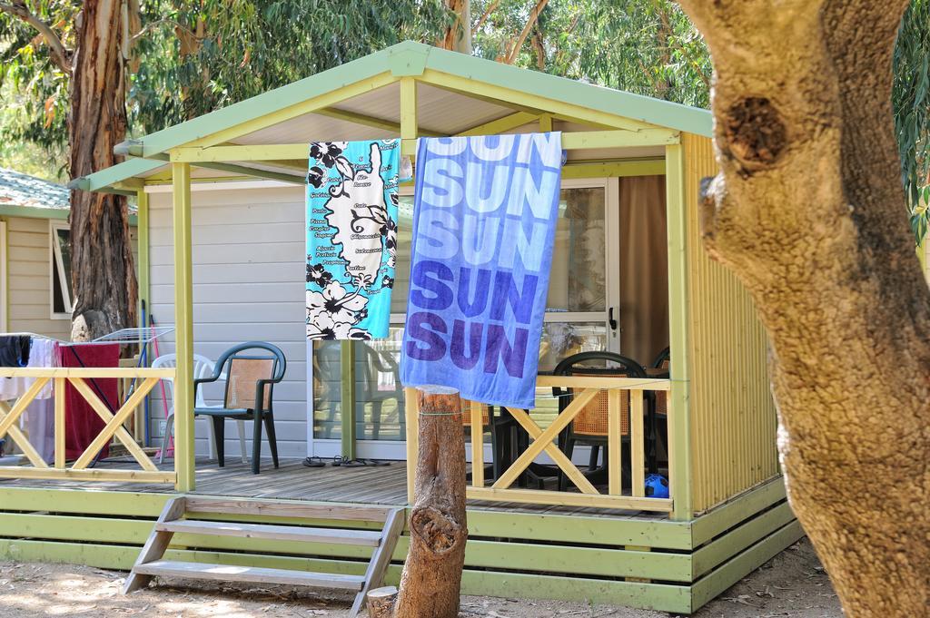 Le Camping De La Plage Aregno Bagian luar foto