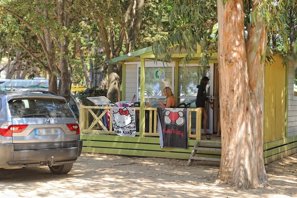 Le Camping De La Plage Aregno Bagian luar foto