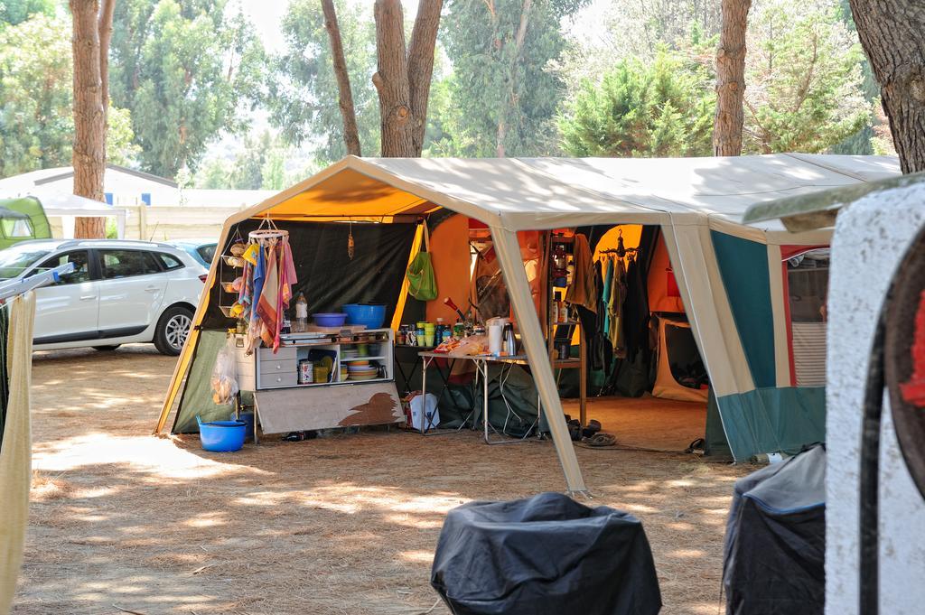 Le Camping De La Plage Aregno Bagian luar foto