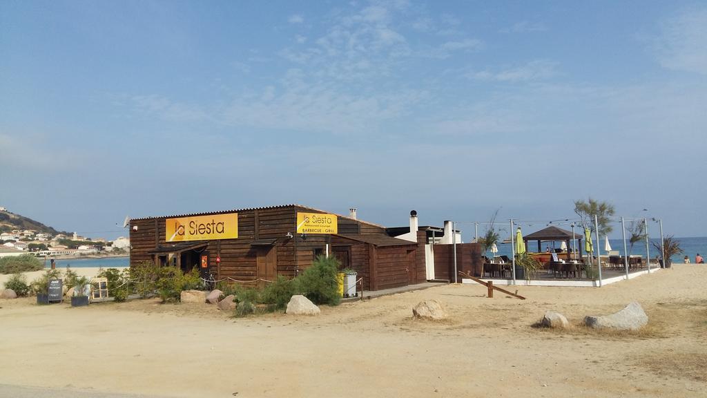 Le Camping De La Plage Aregno Bagian luar foto